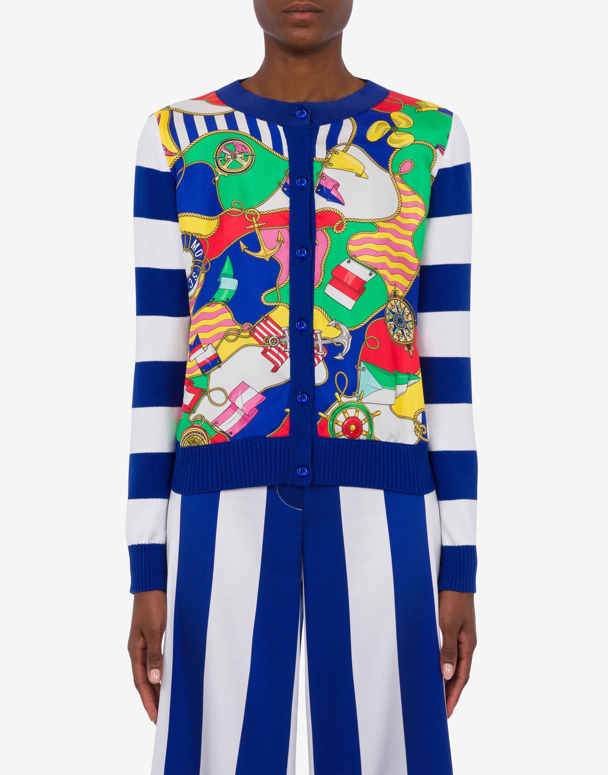 NAUTICAL KNITTED CARDIGAN - 2