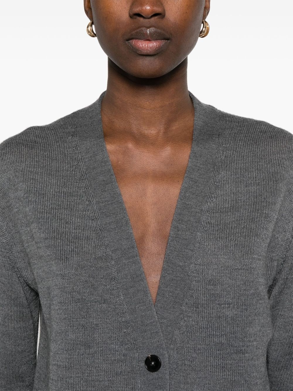 virgin-wool cardigan - 5