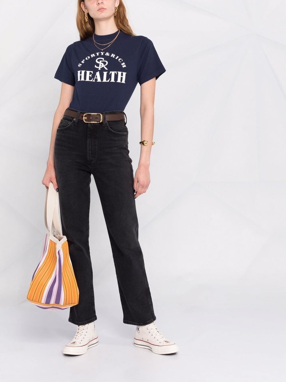 high-rise flared jeans - 2