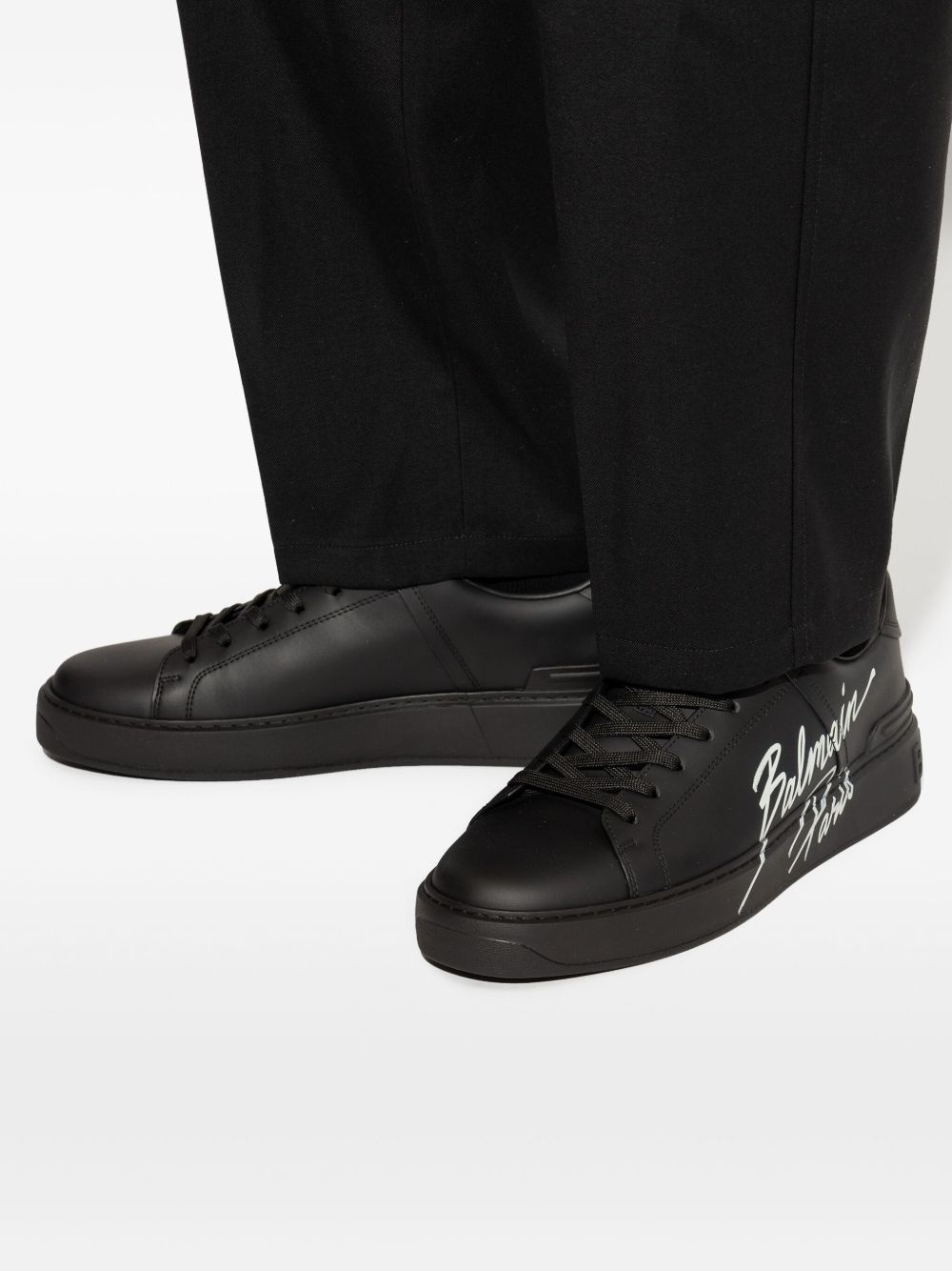 leather sneakers - 6