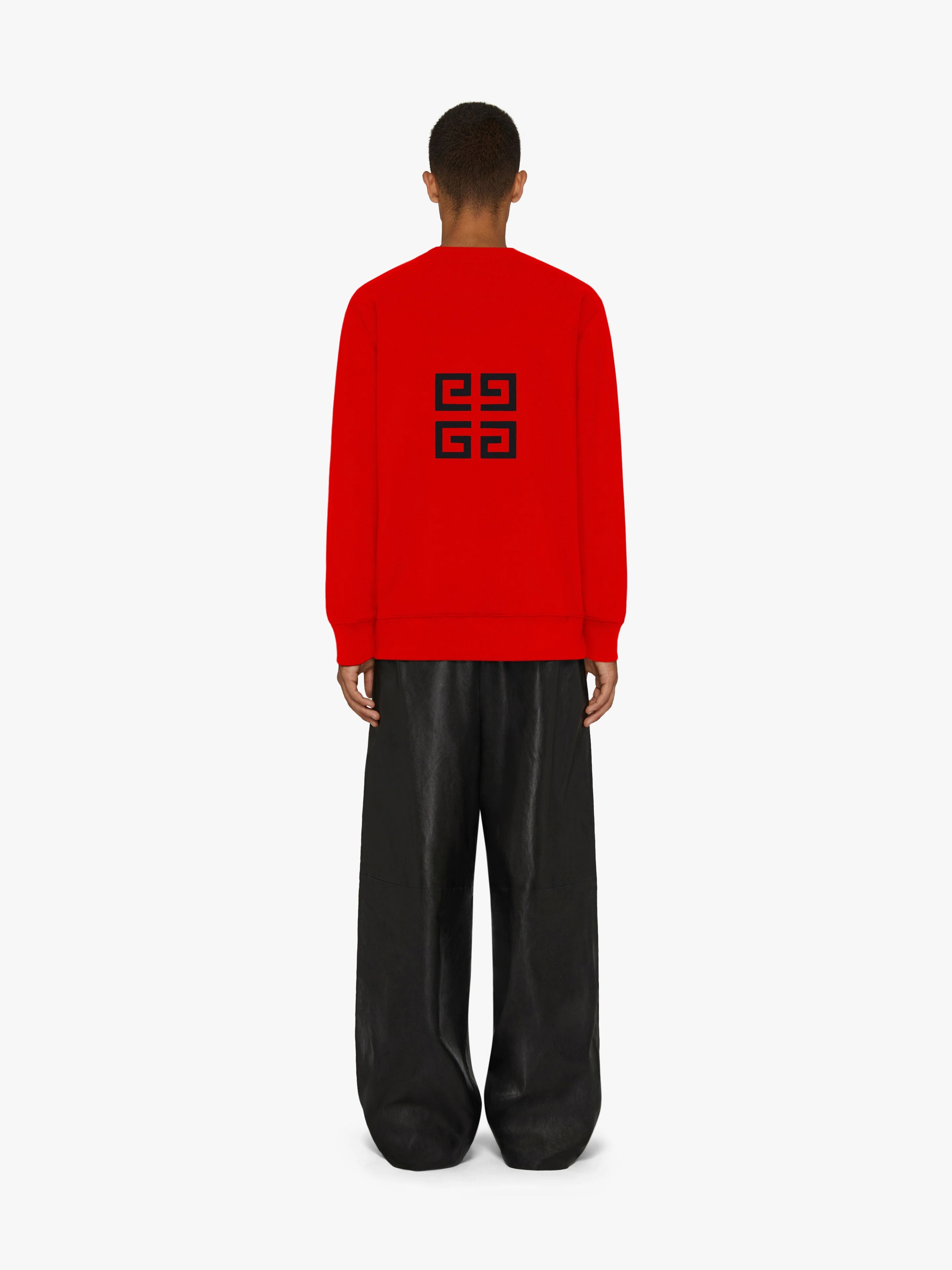 GIVENCHY 4G SLIM FIT SWEATSHIRT IN FLEECE - 4