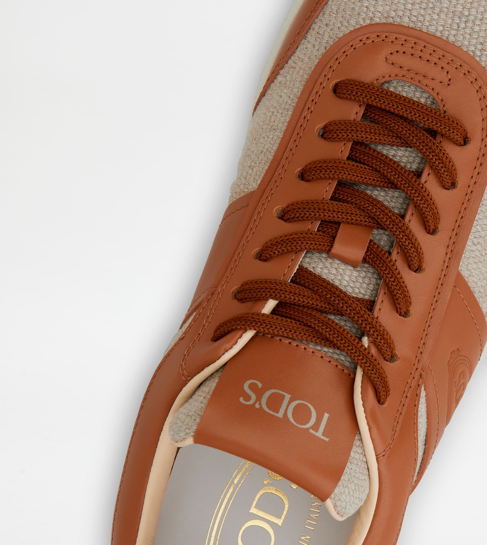 TOD'S TABS SNEAKERS IN LEATHER - 7