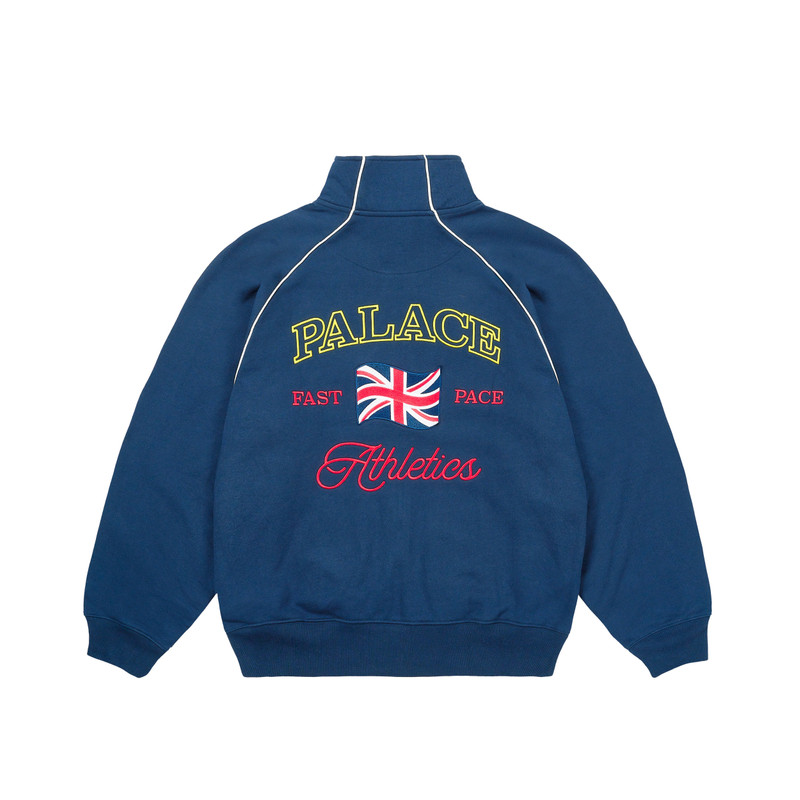 PALACE ATHLETIC ZIP FUNNEL NAVY outlook