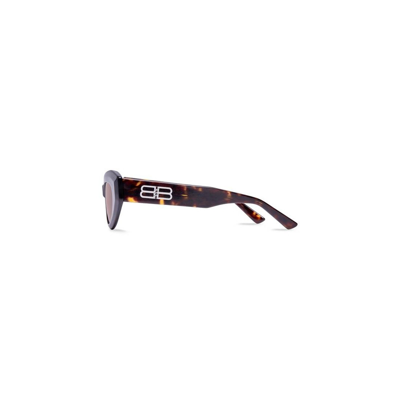 Women's Rive Gauche Cat Sunglasses  in Havana 3