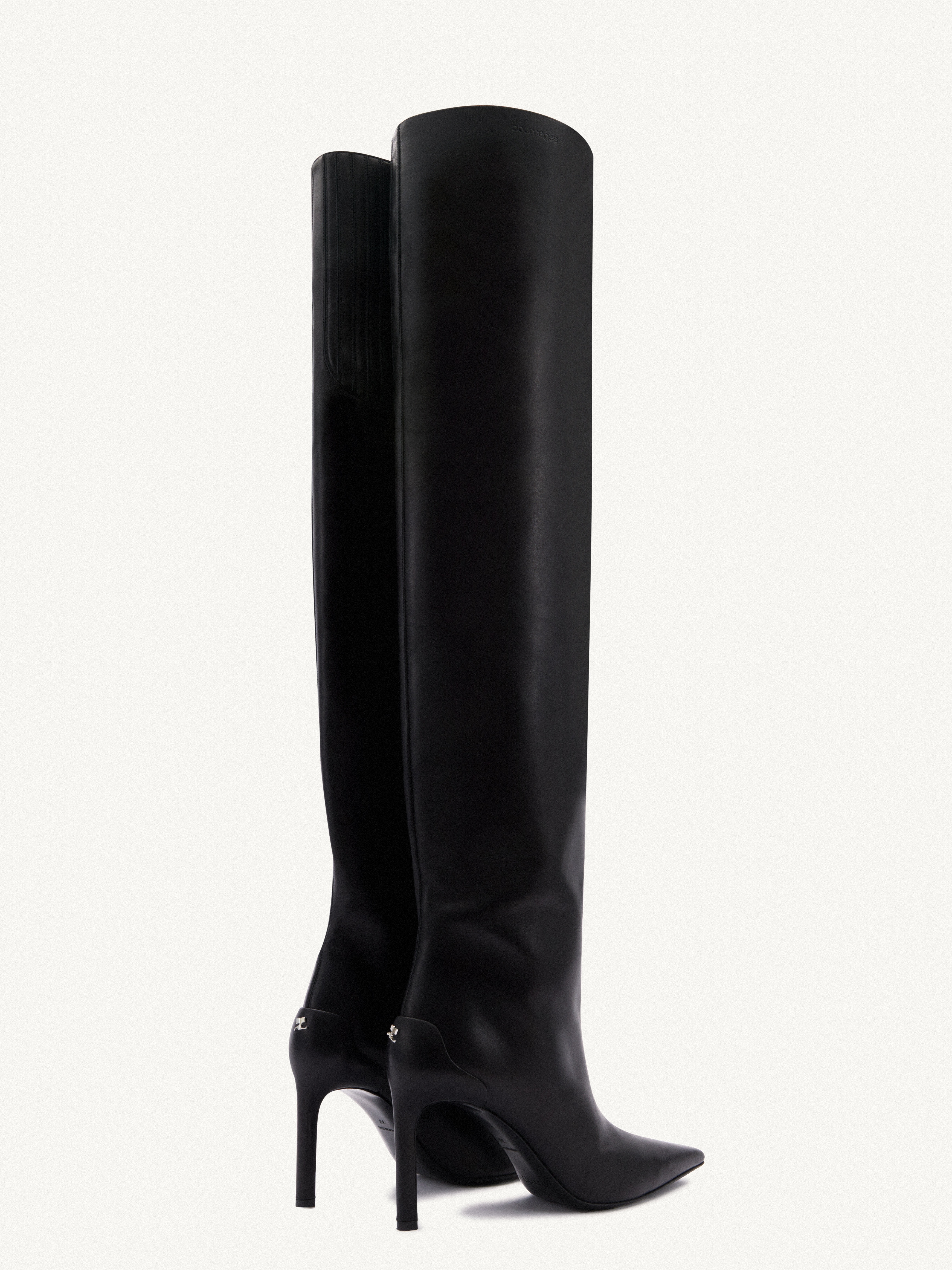 STILETTO ASTRO LEATHER BOOTS - 3