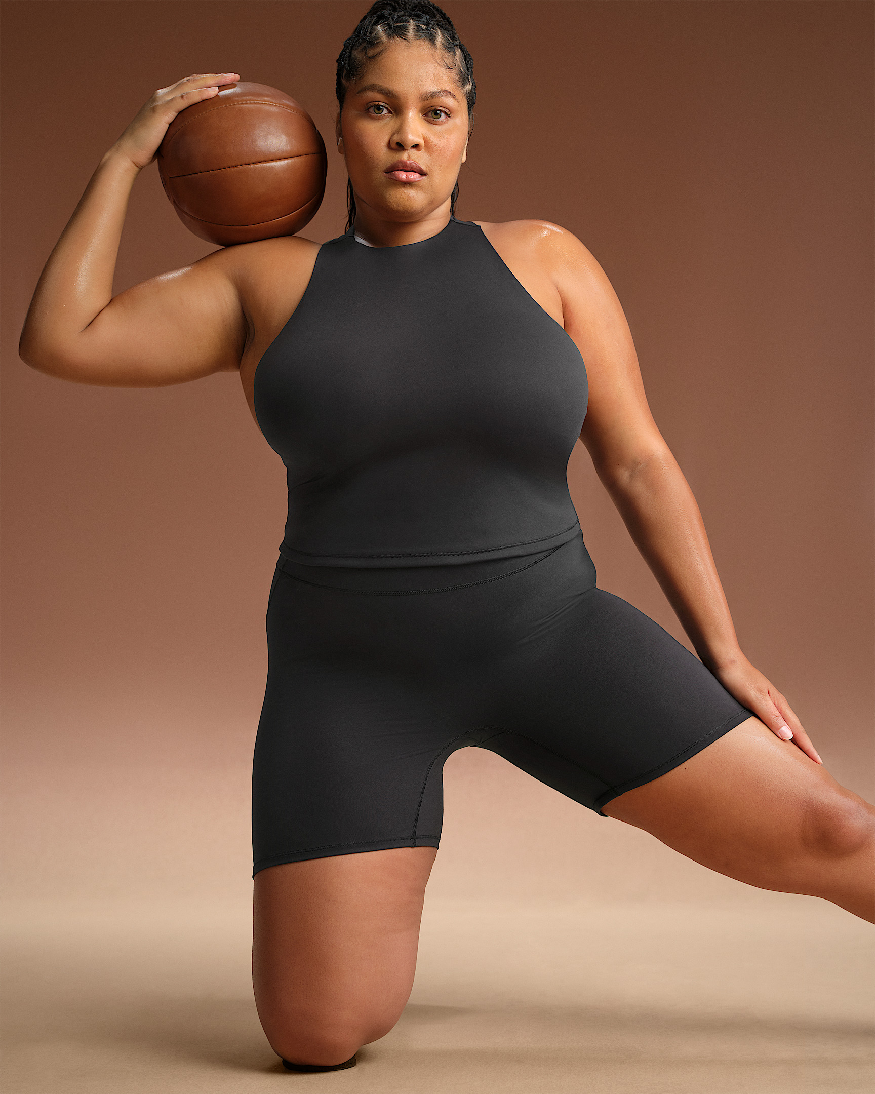 NikeSKIMS Matte Women's High-Waisted 5" Biker Shorts - 9