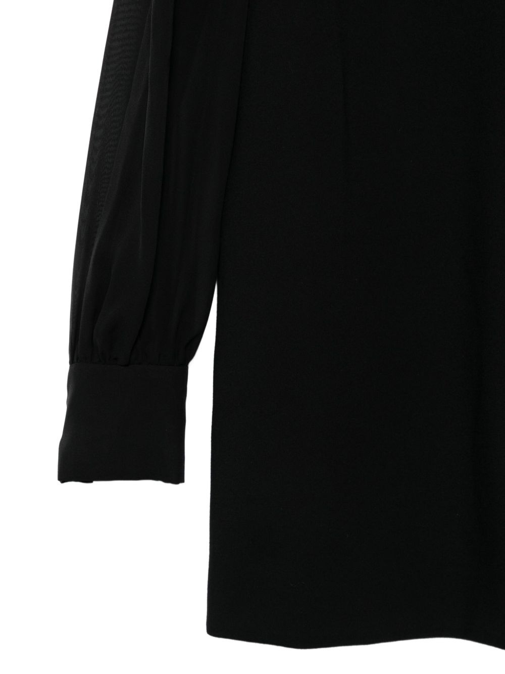 collar-detail mini dress - 3