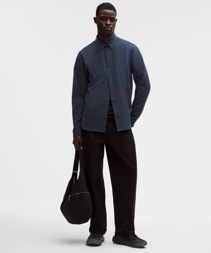 lululemon New Venture Long-Sleeve Shirt *Updated Slim-Fit outlook