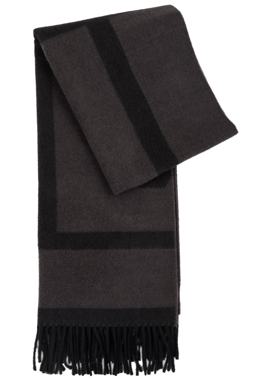 Toteme Logo-intarsia Wool Scarf - 1