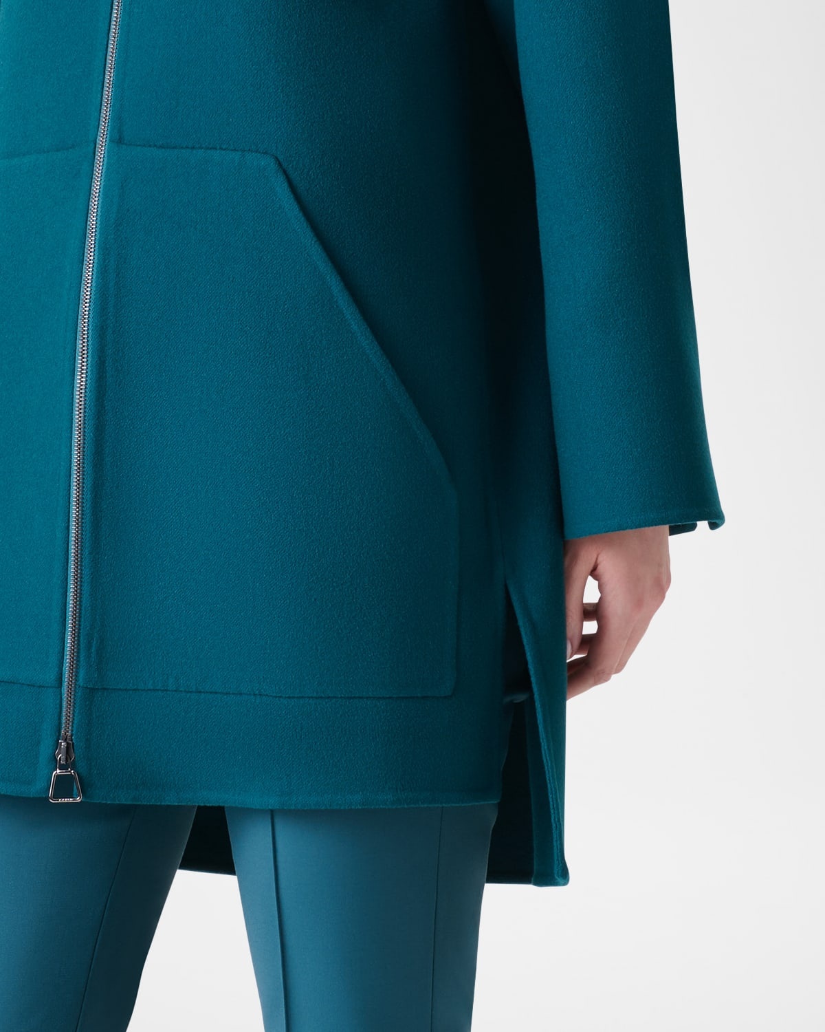 Fabiola Double-Face Cashmere Coat - 5