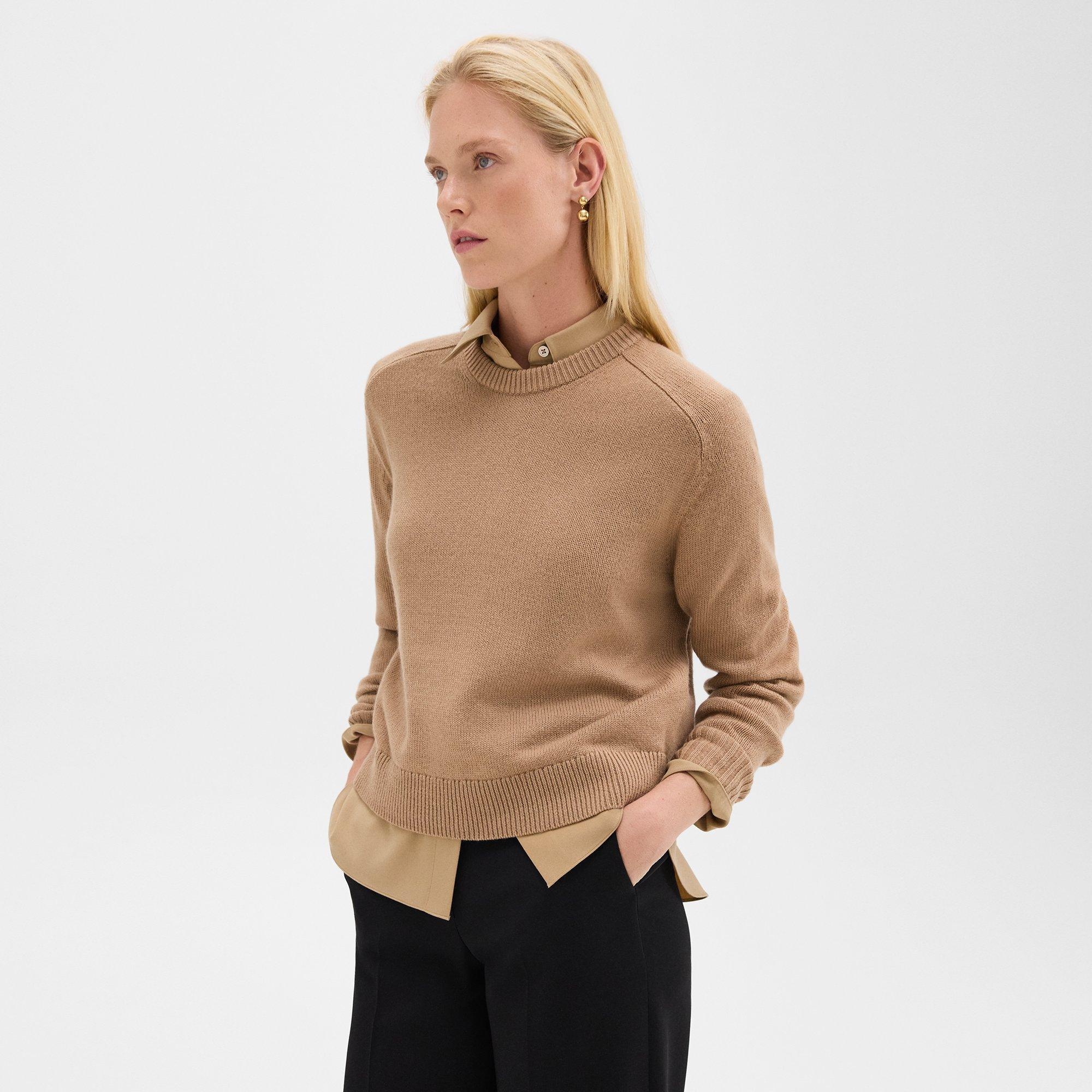 Cropped Sweater in Cashmere - 3