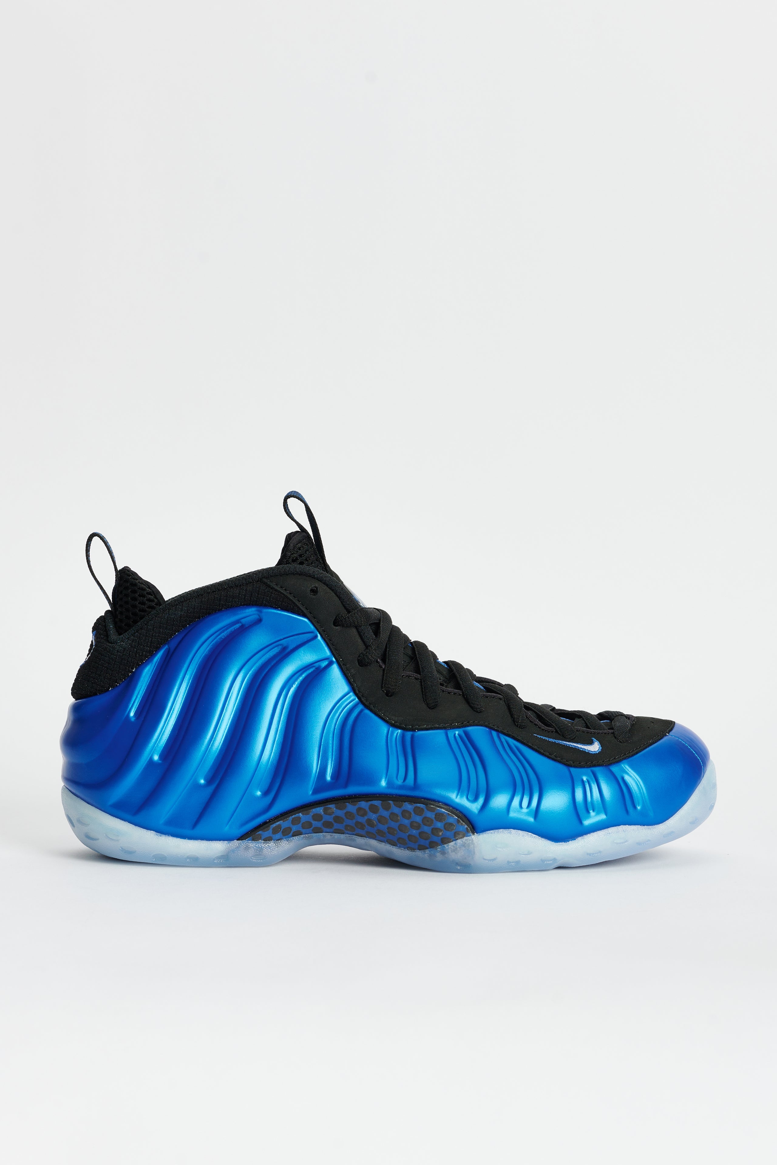 NIKE AIR FOAMPOSITE ONE DK NEON ROYAL / WHITE - 1