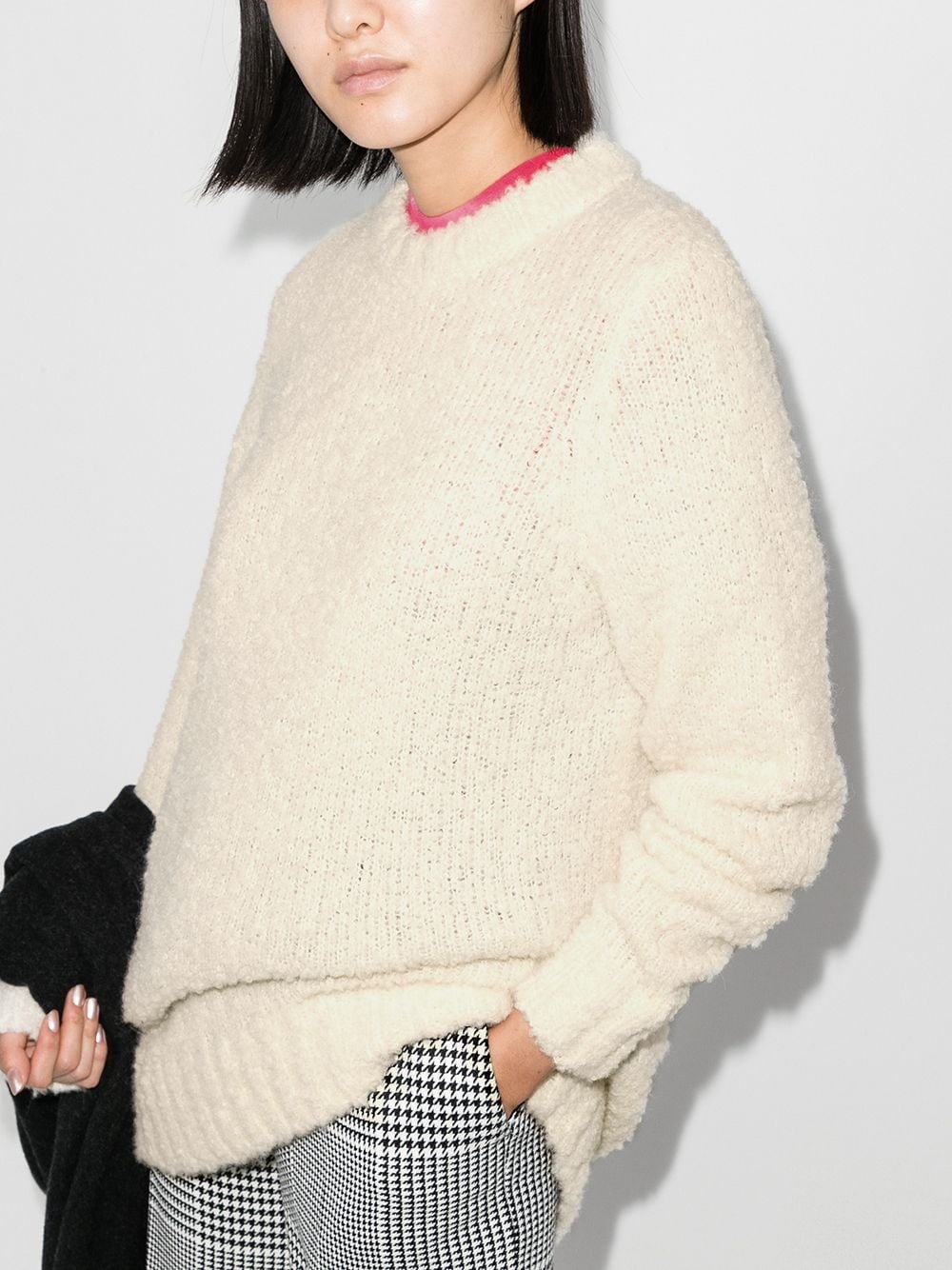 Teddy loose-knit jumper - 2