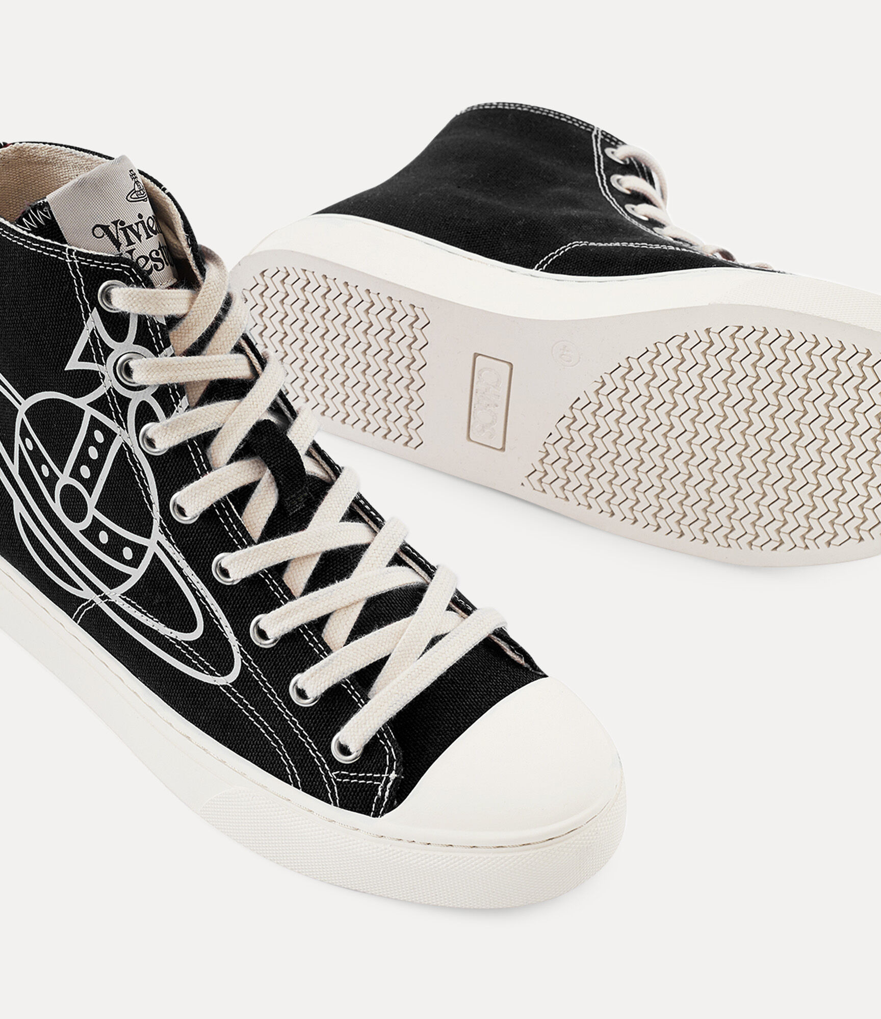 HIGH TOP CANVAS PLIMSOLL - 6