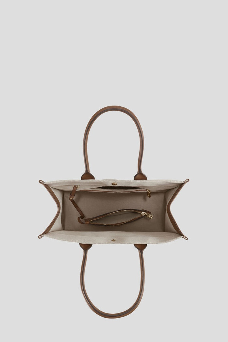 Rigi Liva Shopper in Brown/Sand 4