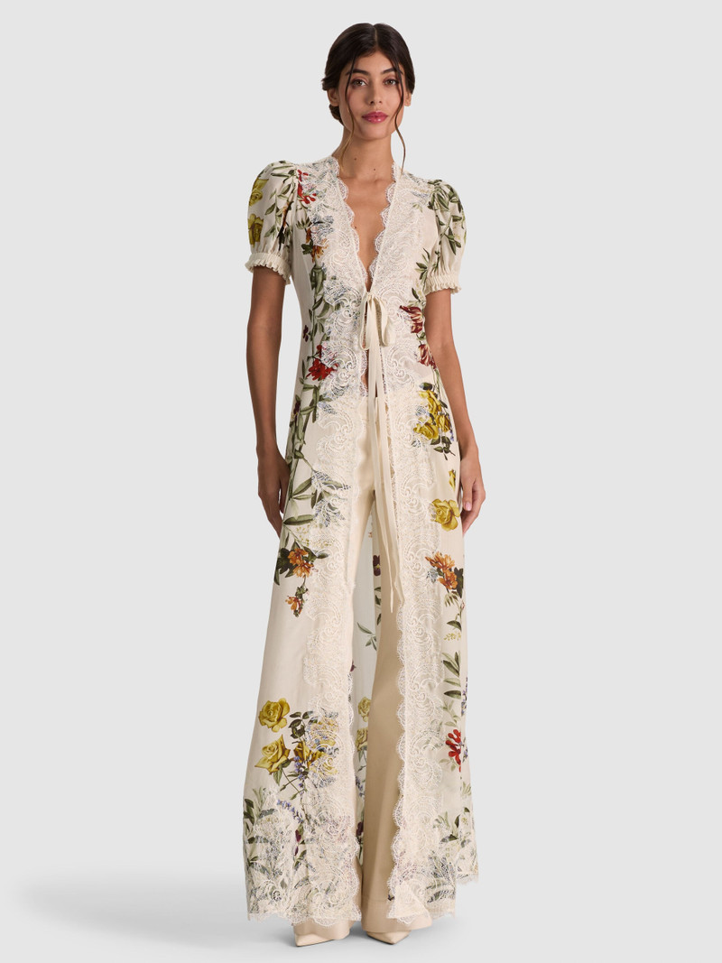 INGRID PUFF SLEEVE ROBE 2
