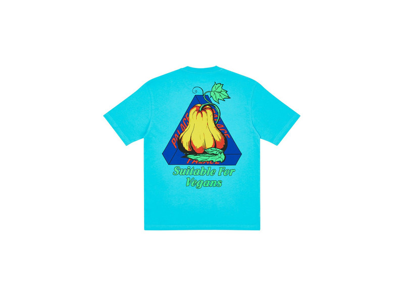 NEIN CHEESE NEIN EGG T-SHIRT BLUE - 1