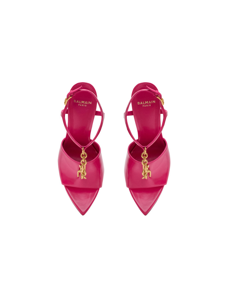 Sync sandals in shiny lambskin 3