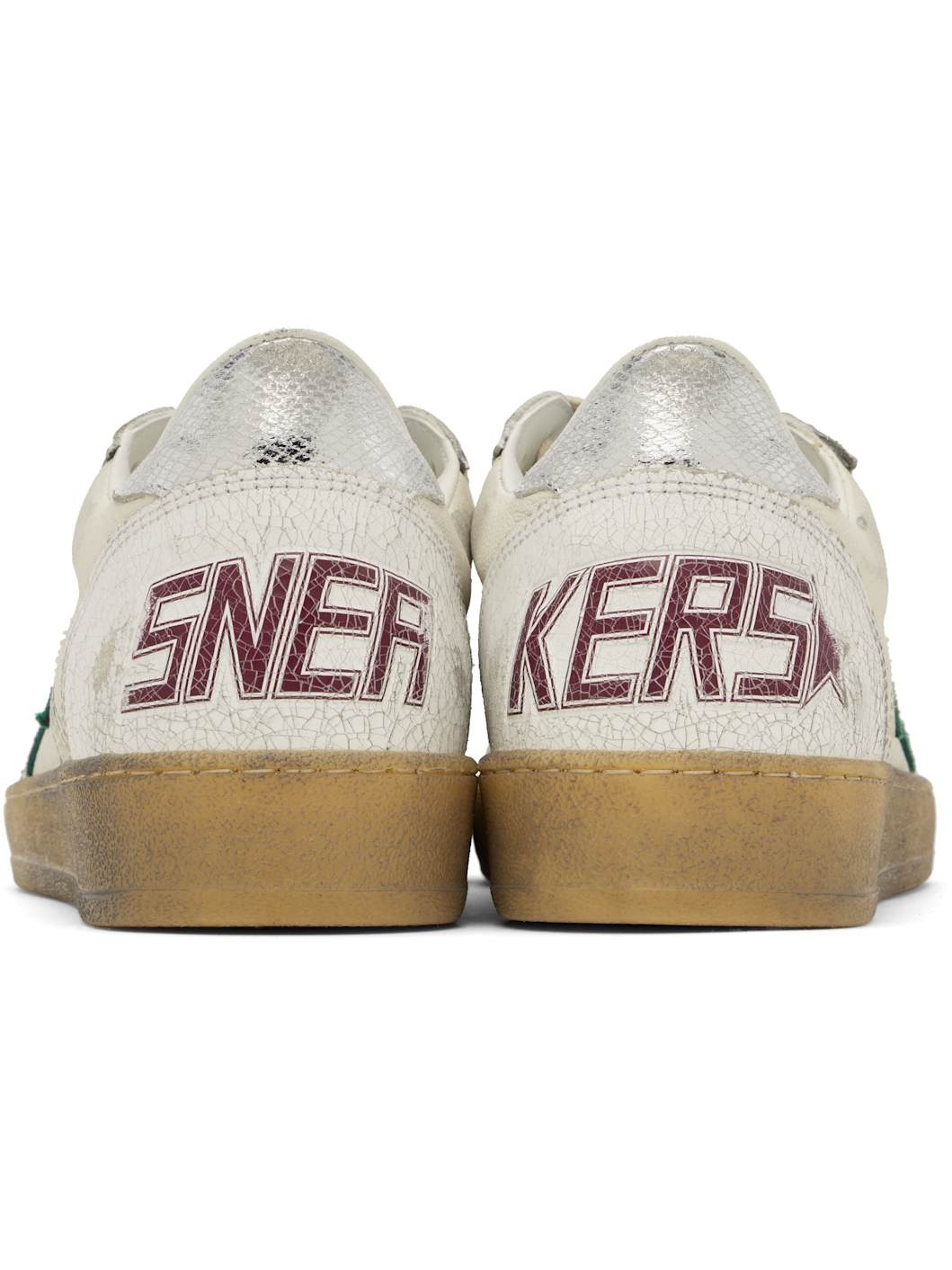 White Ball Star Sneakers - 2