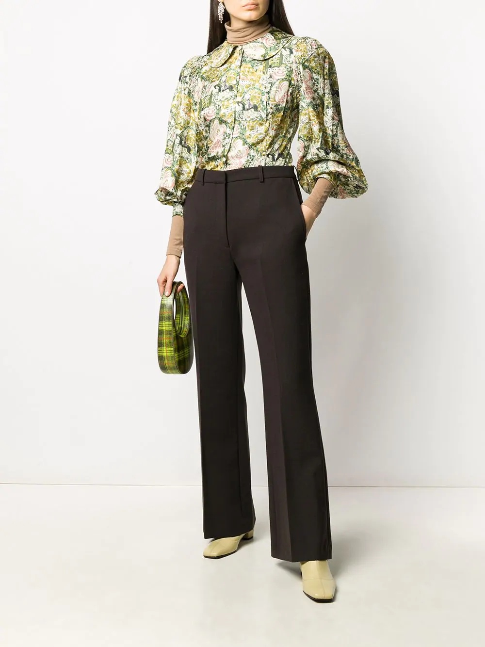 flared tailored trousers - 2