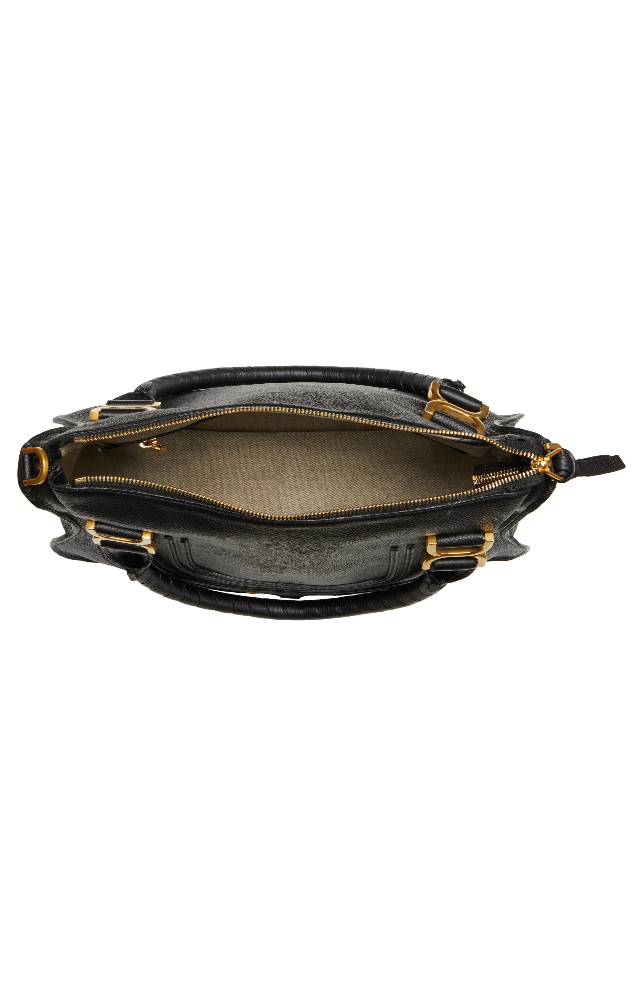 Medium Marcie Leather Satchel - 5