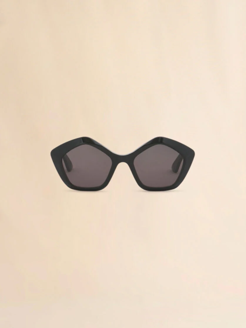 BLACK ELUVI SUNGLASSES - 1