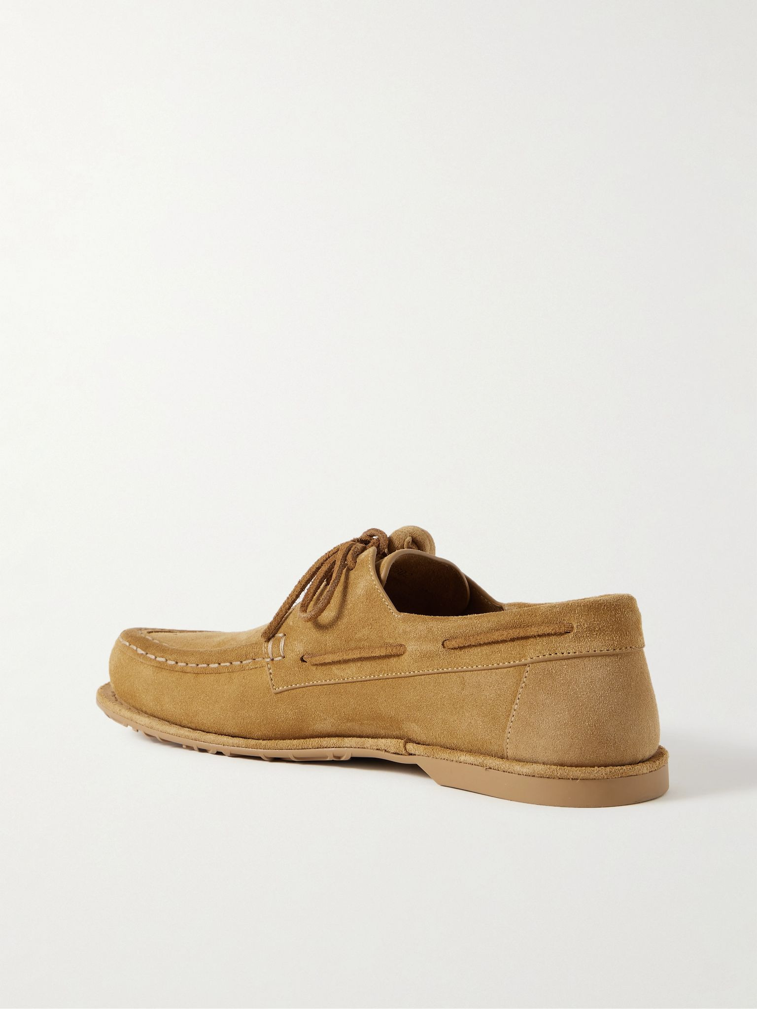 + Paula's Ibiza Campo Suede Boat Shoes Sand - 4
