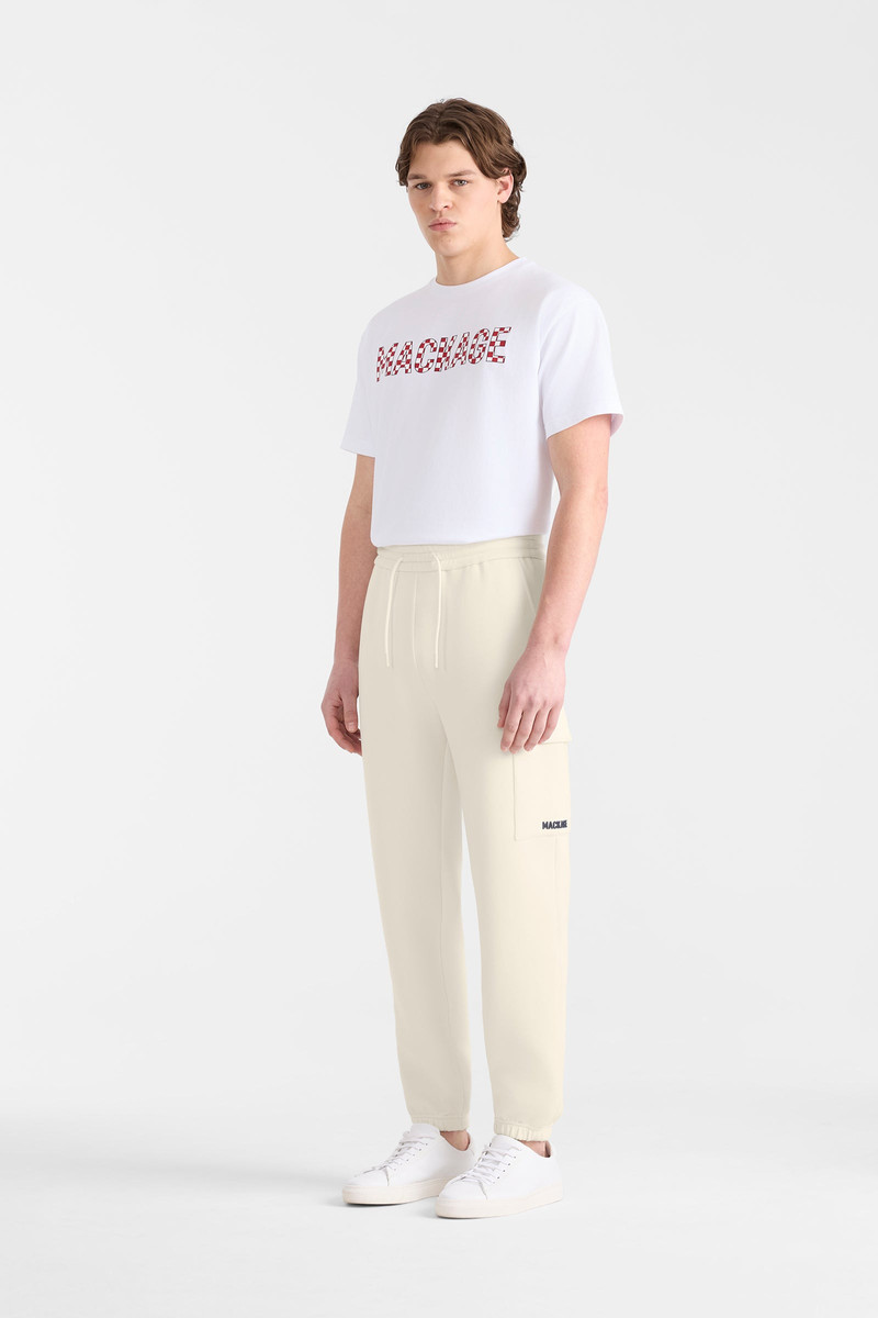 MARVIN-R Double face jersey cargo sweatpants 4