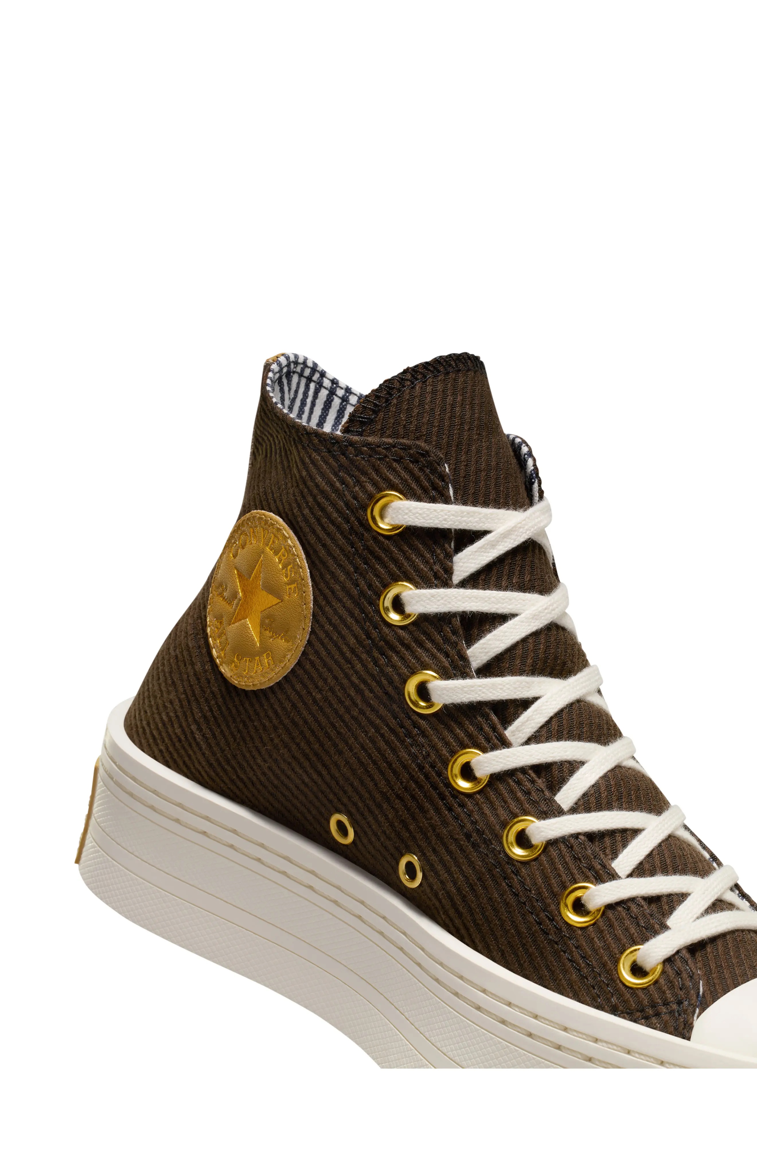 Chuck Taylor All Star Modern Lift High Top Sneaker in Fresh Brew/Trek - 4