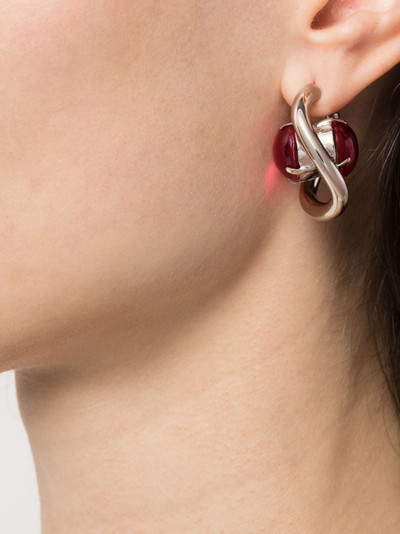 Marni twisted-hoop earrings outlook