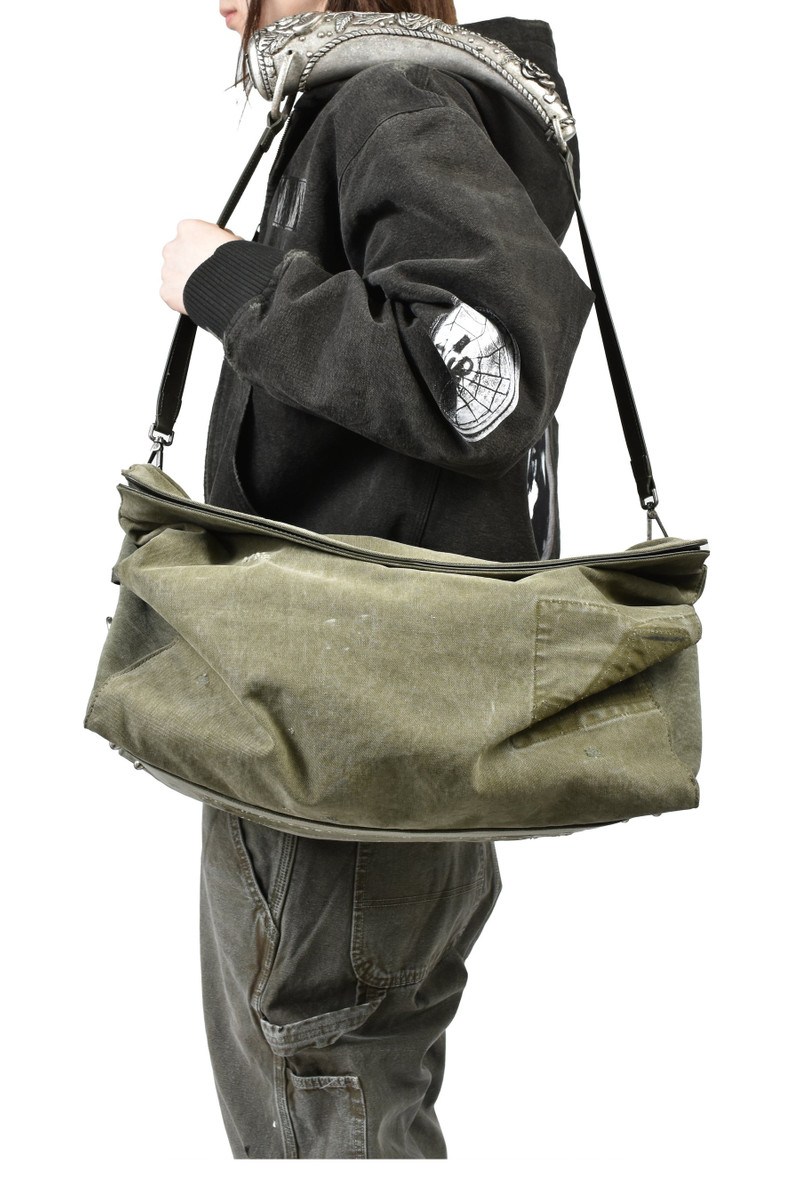 Enfants Riches Déprimés ROSE HANDLE WEEKEND BAG / VINTAGE OLV outlook