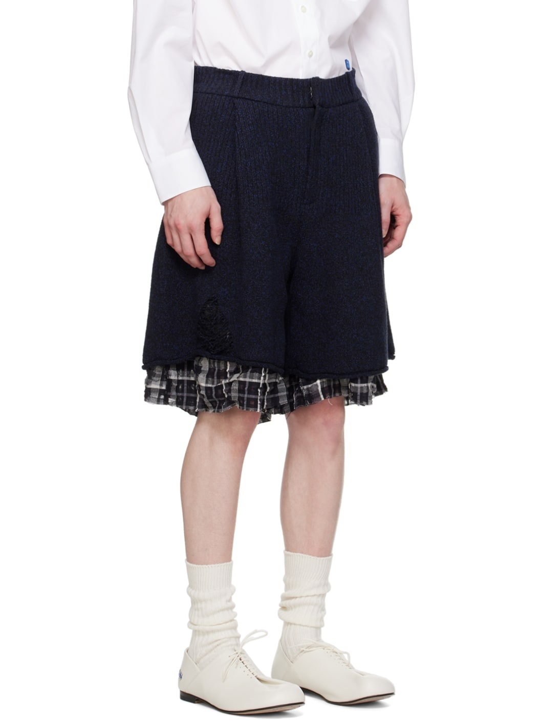 Navy Varto Shorts - 2