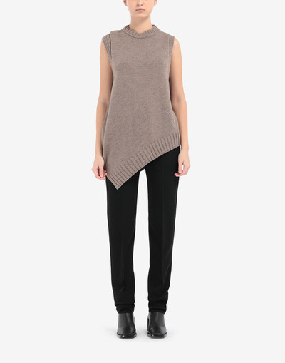 MM6 Maison Margiela Asymmetrical sweater outlook