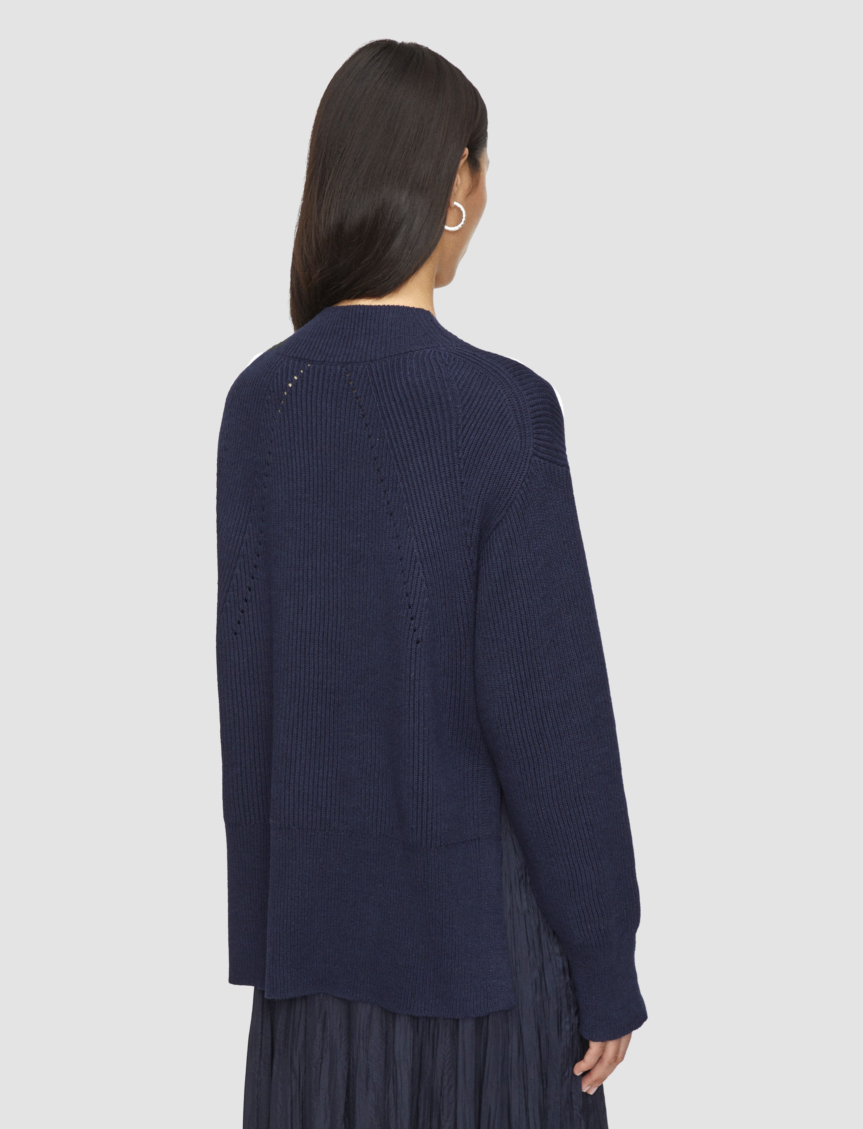 Linen Blend Knit Jumper - 4