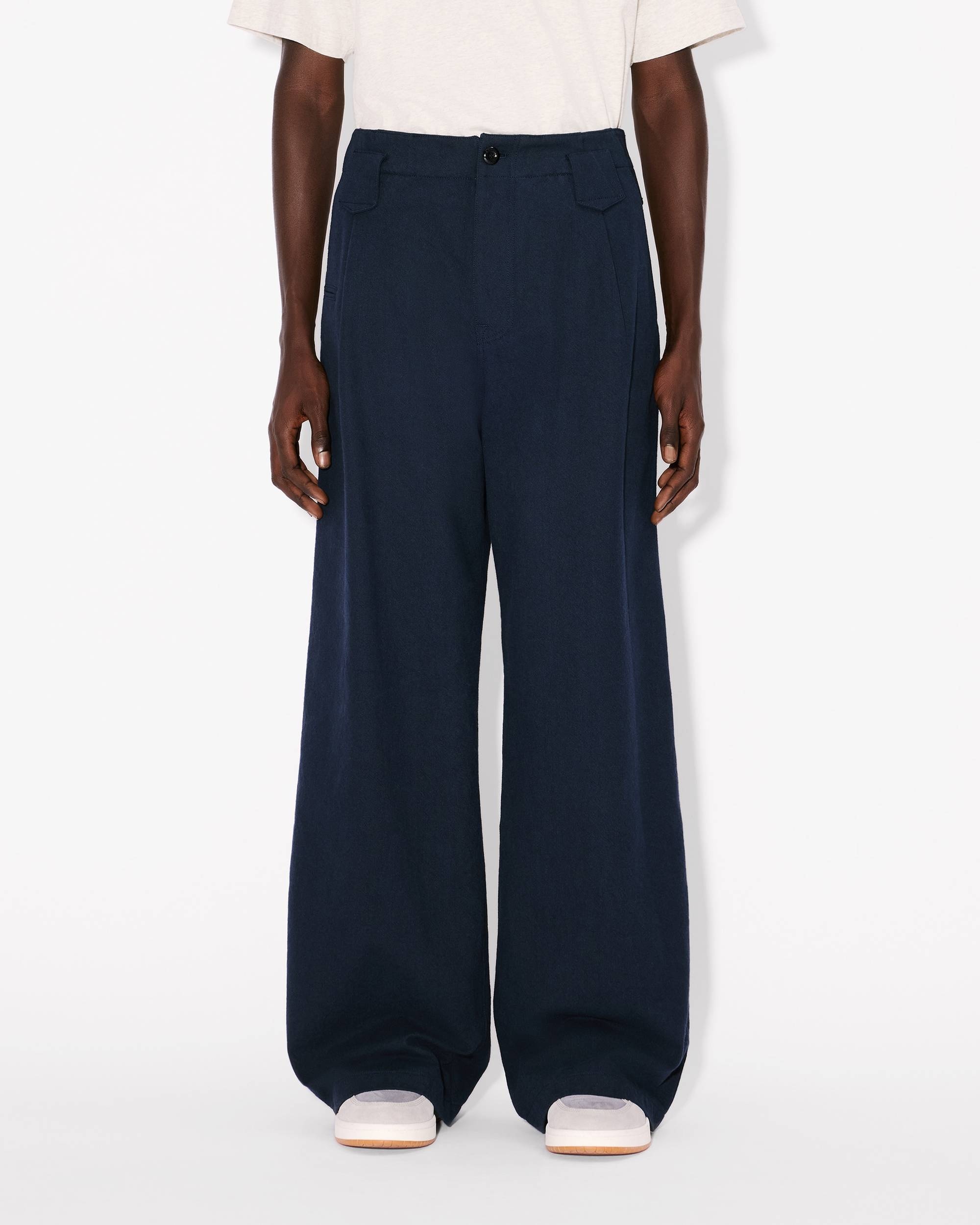 Oversized pleated pants - 3