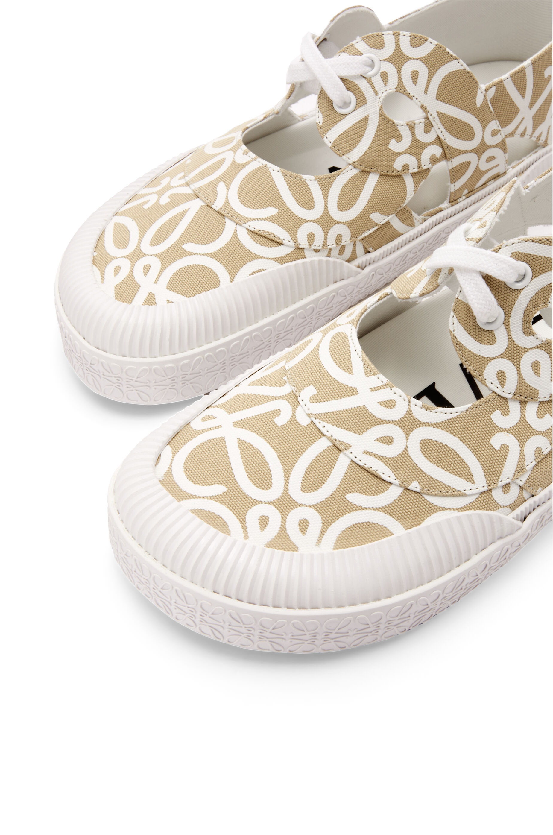 Terra vulca lace-up shoe in canvas - 5