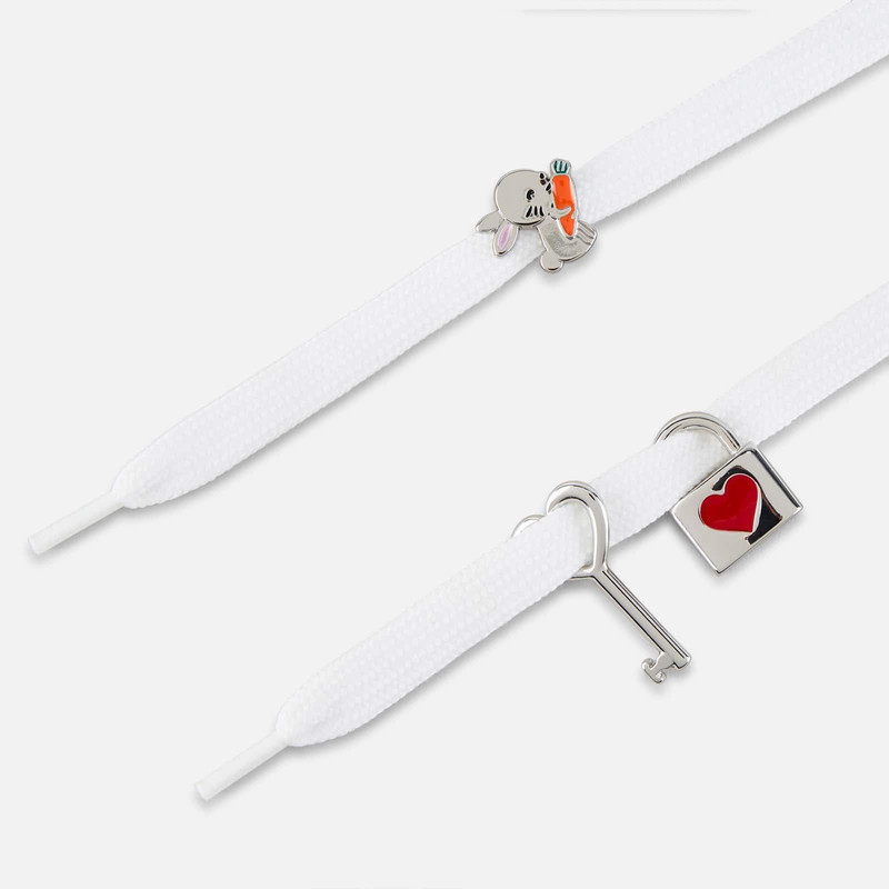 Hogan By You - Shoelace Bead Silver Red 3