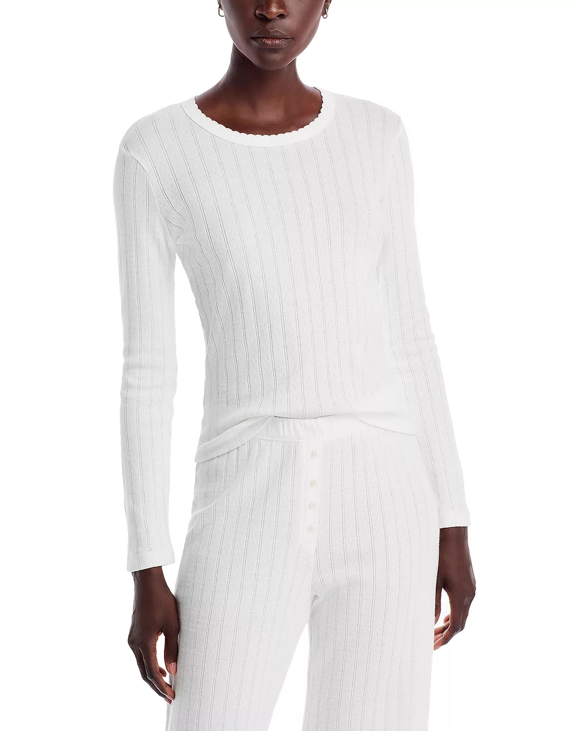 Pointelle Tee - 7