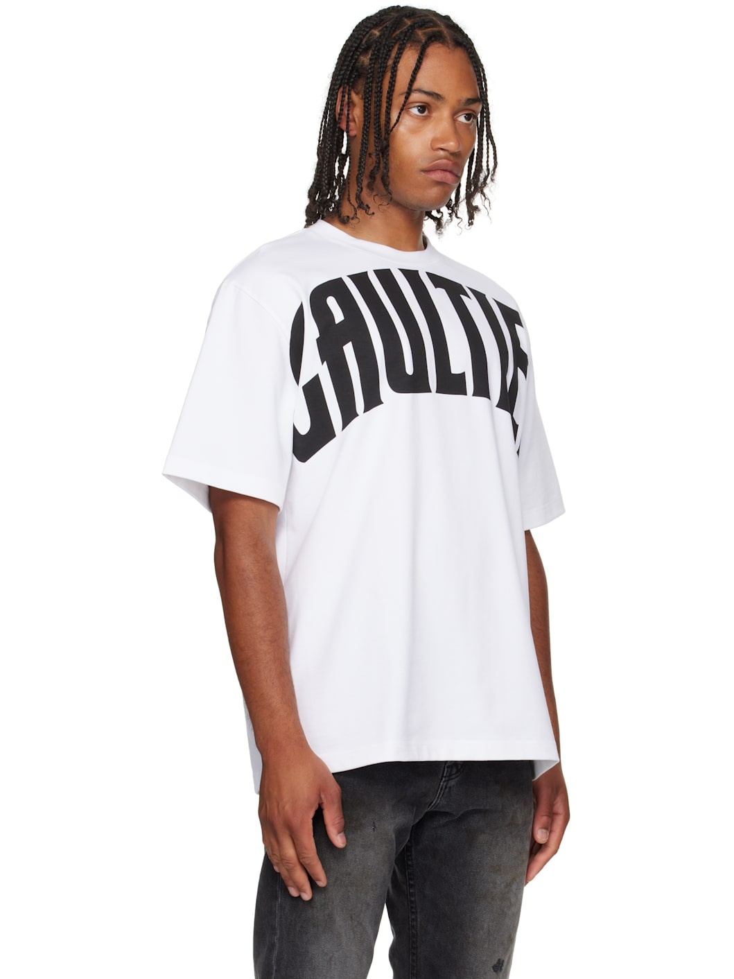 White 'The Large Gaultier' T-shirt - 2