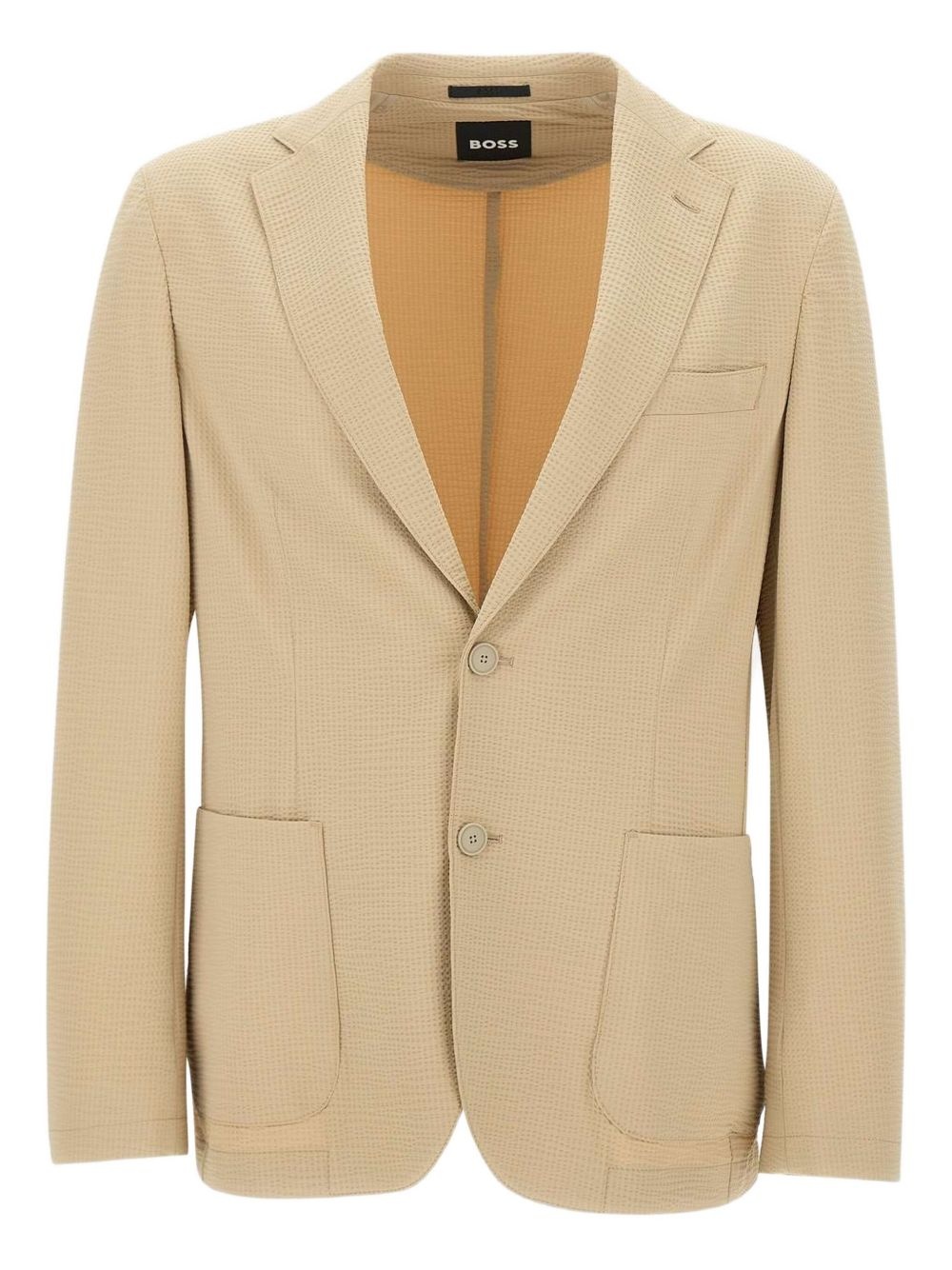 textured blazer - 1