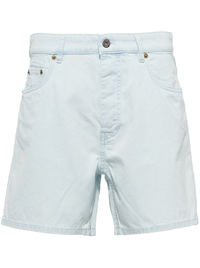 denim bermuda shorts - 1