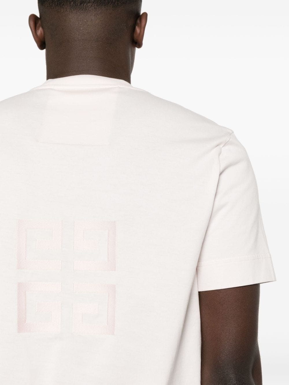 4G-motif cotton T-shirt - 5