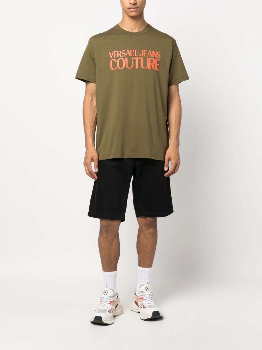 logo-print cotton T-shirt - 2