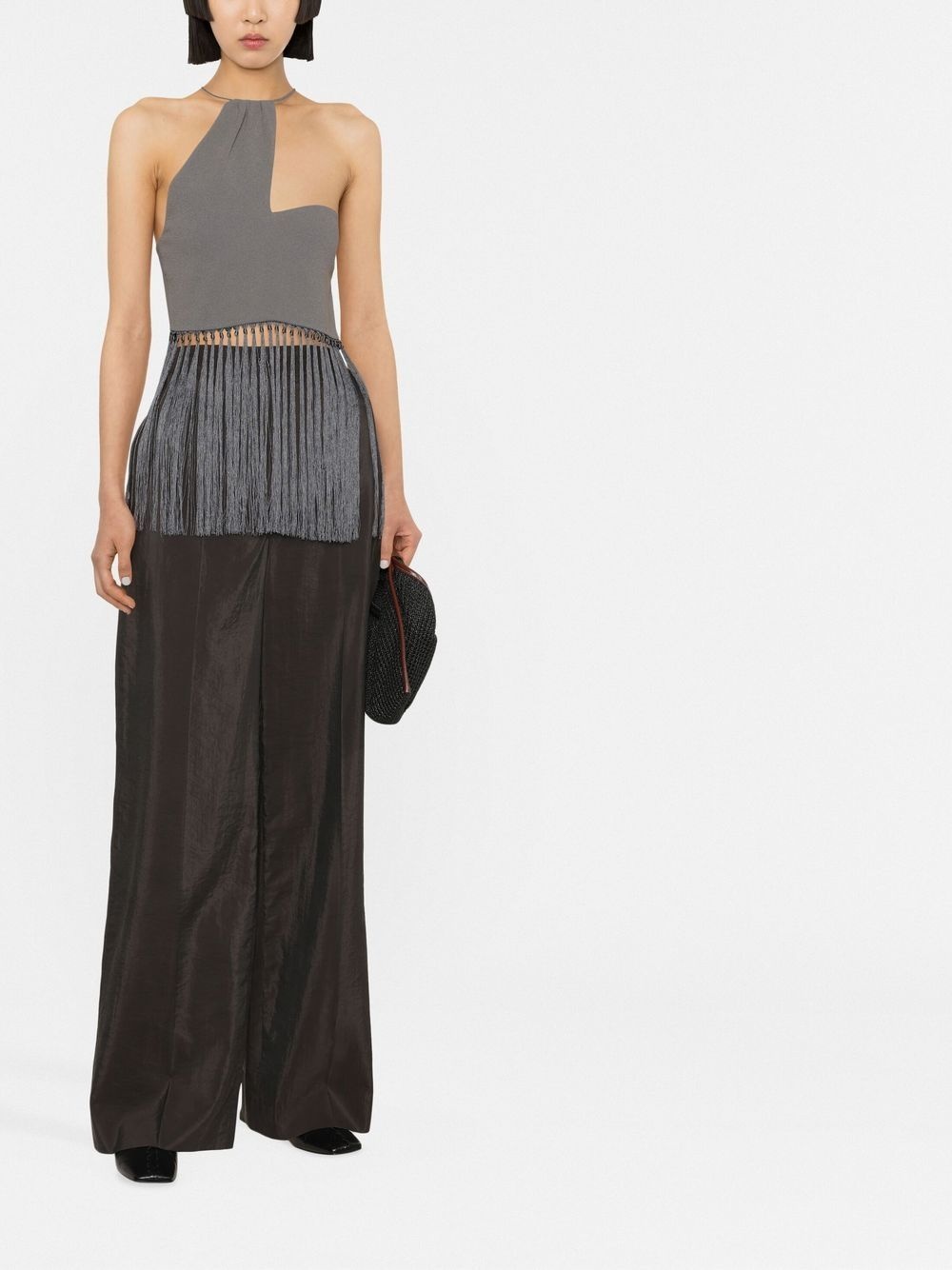asymmetric fringed-edge top - 2