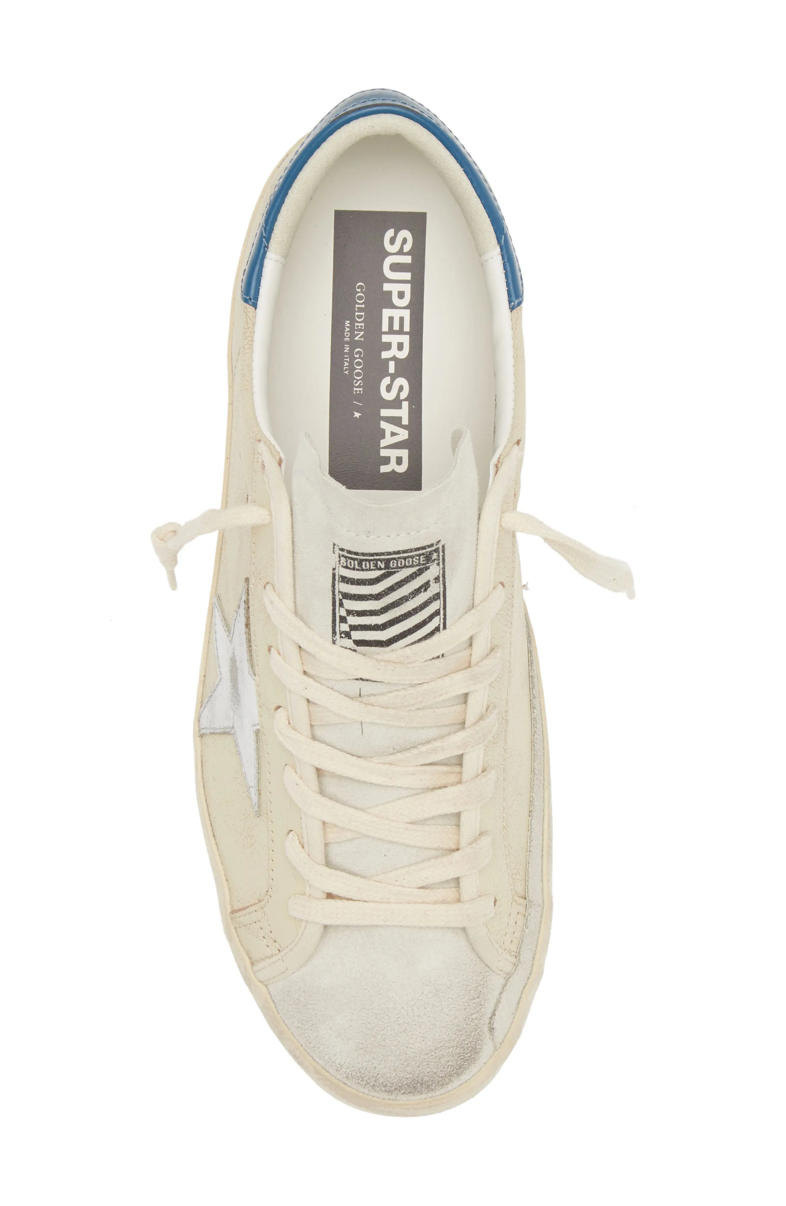 Super-Star Sneaker in Ice/Silver/Ocean 11825 - 5