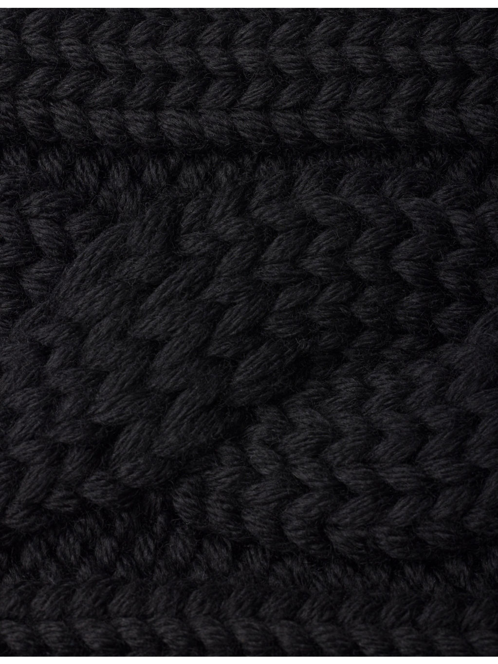 Logo-Plaque Wool Headband - 2