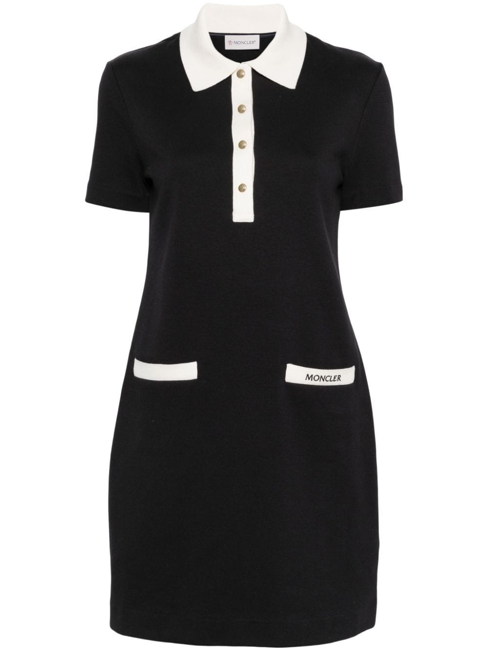 polo shirt mini dress - 1