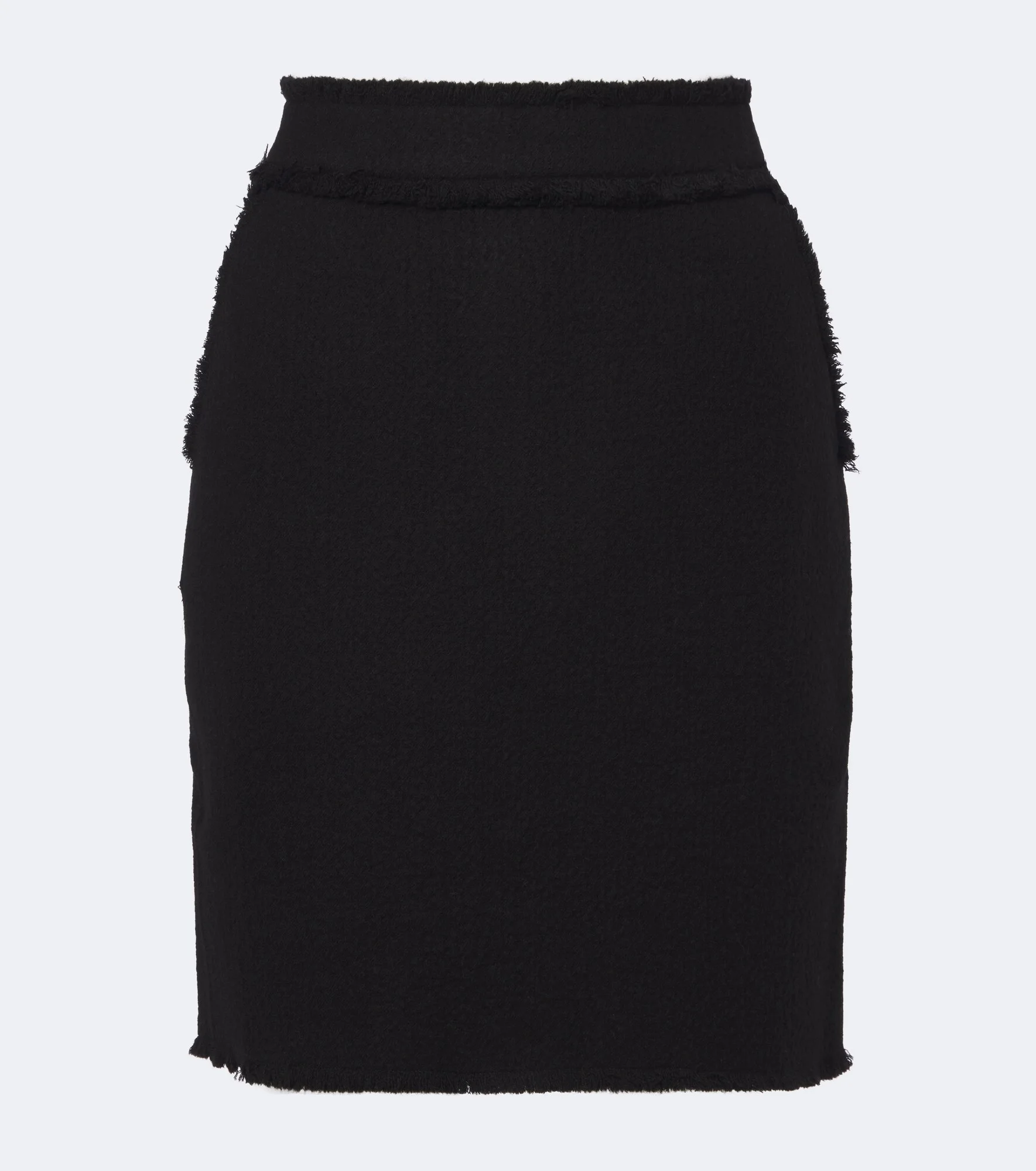 Virgin wool jersey miniskirt - 1