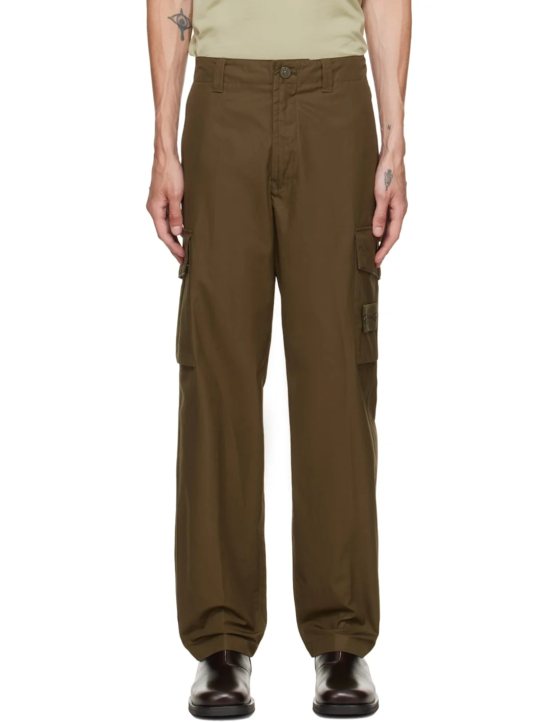 Khaki 3100021 All-Weather Cotton Canvas_S.I. Ghost Cargo Pants - 1