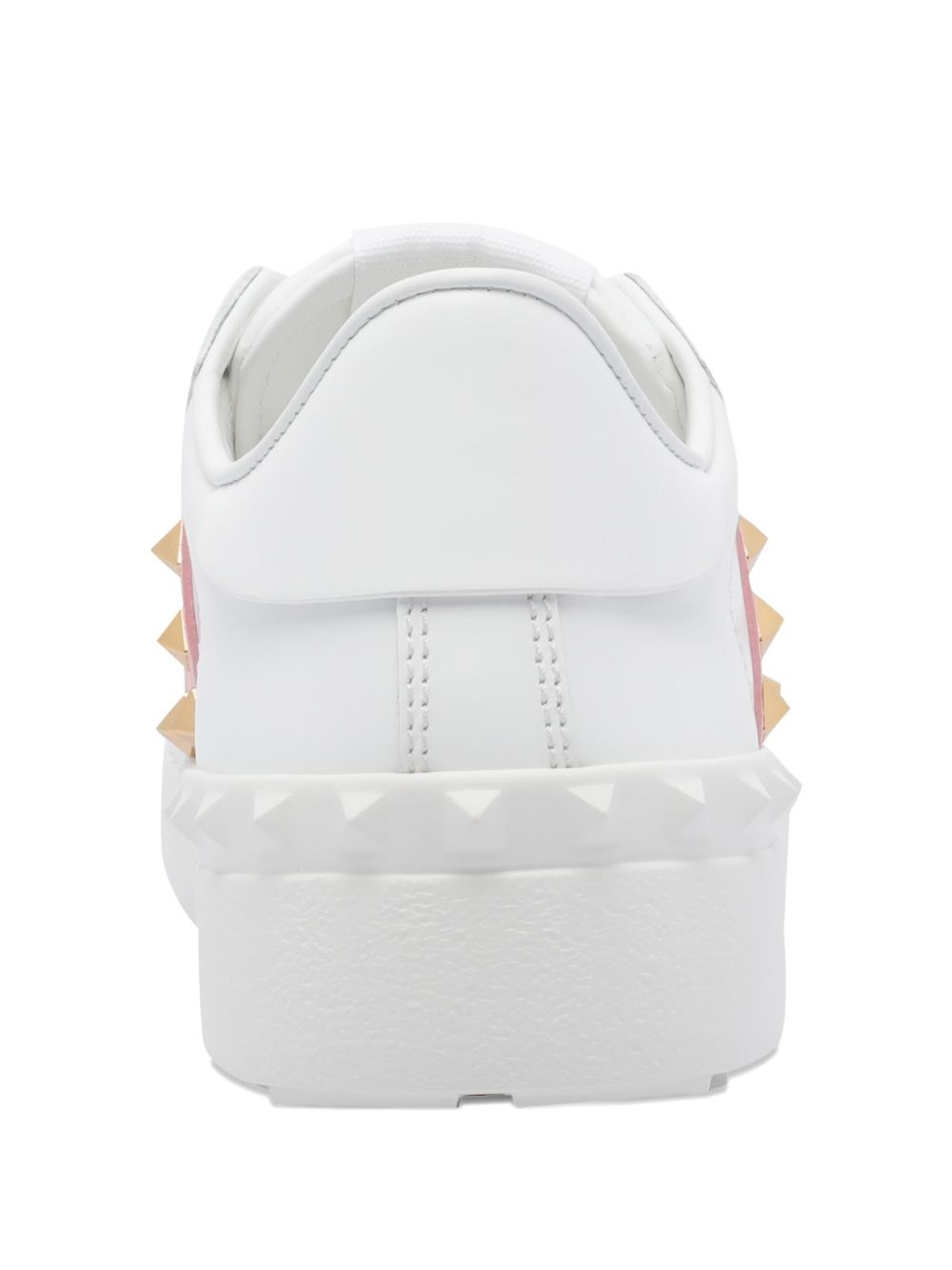 Rockstud Untitled suede-panel sneakers - 3
